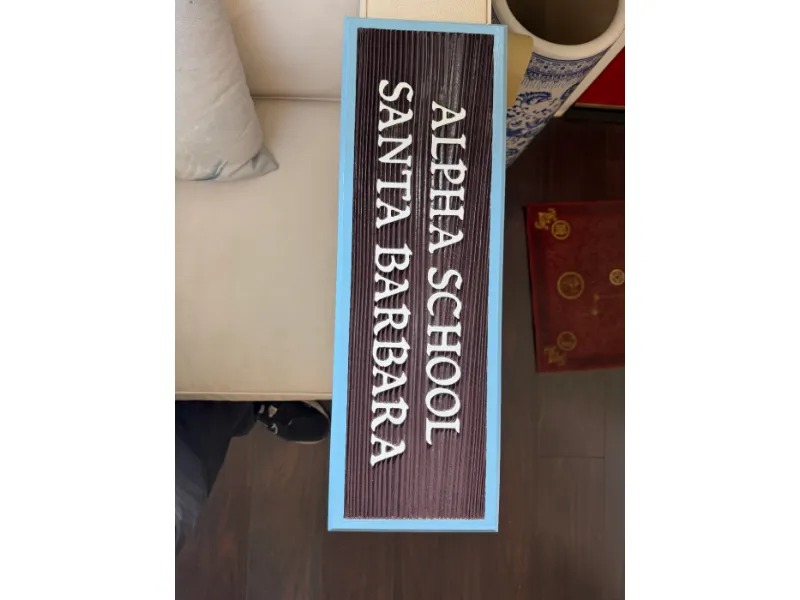 Sandblasted Signs example 2